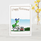 退職 カード (黄色い花)