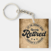 退職 キーホルダー (正面)