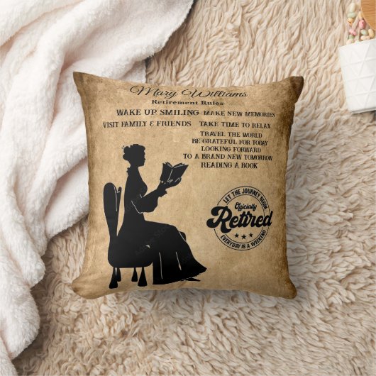 退職 クッション (ブランケット)