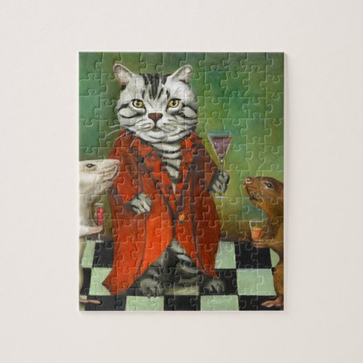 退職 ジグソーパズル (縦)