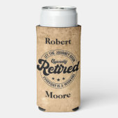 退職 スリム缶クーラー (Seltzer裏面)