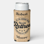 退職 スリム缶クーラー (Seltzer正面)