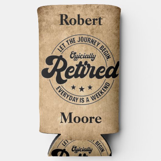 退職 スリム缶クーラー (正面)