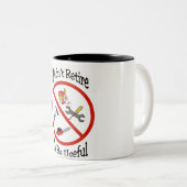 退職 ツートーンマグカップ (正面右)