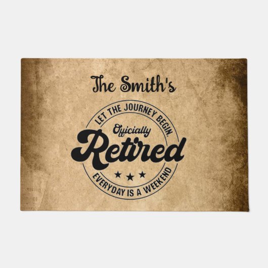 退職 ドアマット (正面)