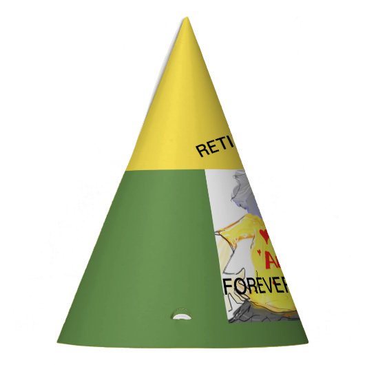 退職!!! パーティーハット (左)