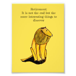 退職 フォトプリント           