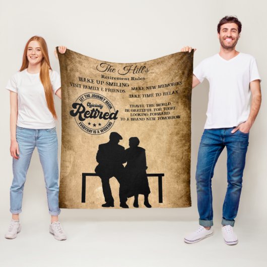 退職 フリースブランケット (インサイチュ)