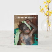 退職、プロモーションまたは移動 カード (黄色い花)