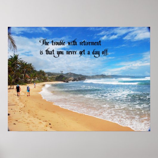 退職 ポスター (正面)