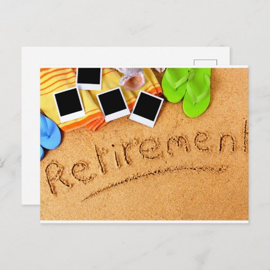 退職 ポストカード (正面/裏面)