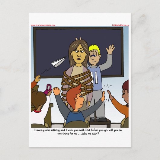 退職 ポストカード (正面)