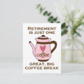 退職 ポストカード (スタンド正面)