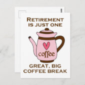 退職 ポストカード (正面/裏面)