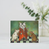 退職 ポストカード (スタンド正面)