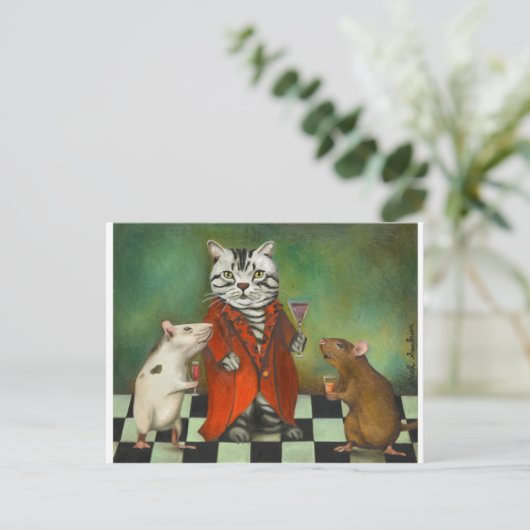 退職 ポストカード (スタンド正面)