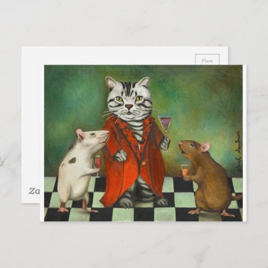 退職 ポストカード (正面/裏面)