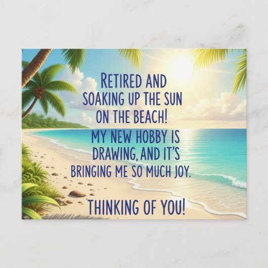 退職 ポストカード (正面)