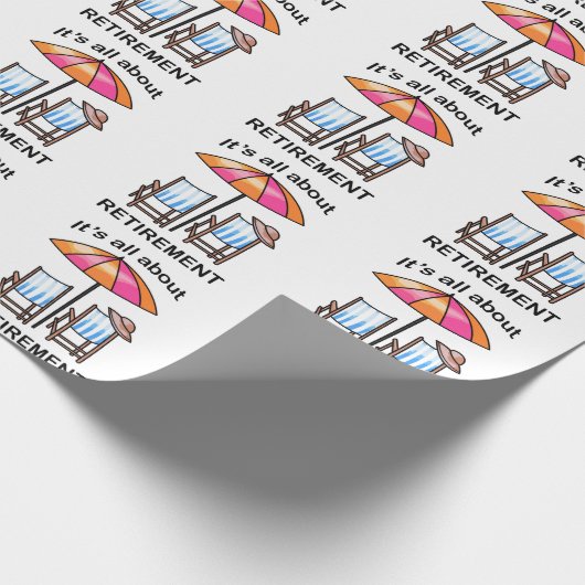 退職 ラッピングペーパー (角)