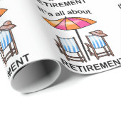 退職 ラッピングペーパー (ロールコーナー)