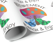 退職 ラッピングペーパー (ロールコーナー)