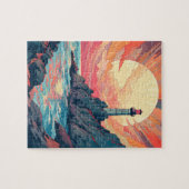 退職、リラックスビーチジグソーパズル ジグソーパズル (横)