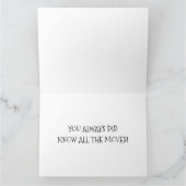 ***退職***「ロック・アンド・ロール」を開始 カード (内部)