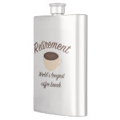 退職: 世界で最も長い休憩 フラスク (左)