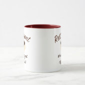 退職: 世界で最も長い休憩 マグカップ (中央)