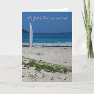 退職、休暇、壊れ目 カード