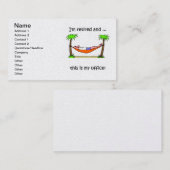 退職 名刺 (正面/裏面)