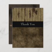 退職、結婚式、誕生日をありがとう サンキューカード (正面/裏面)