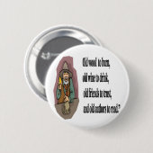 退職 缶バッジ (正面&裏面)