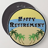 退職 缶バッジ (正面&裏面)