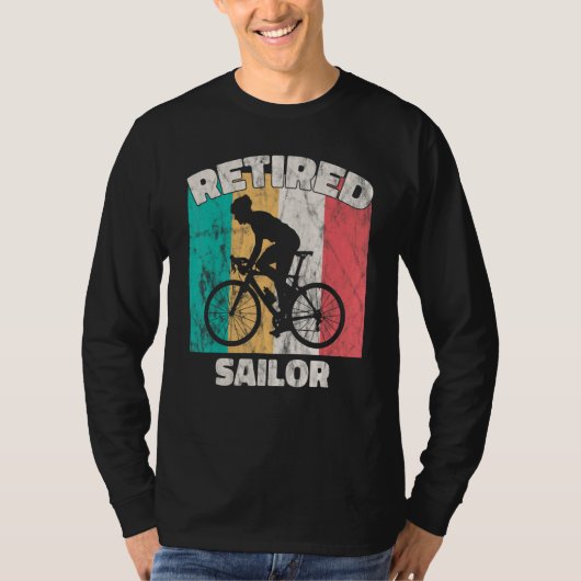 退職 退役した船乗り Tシャツ (正面)