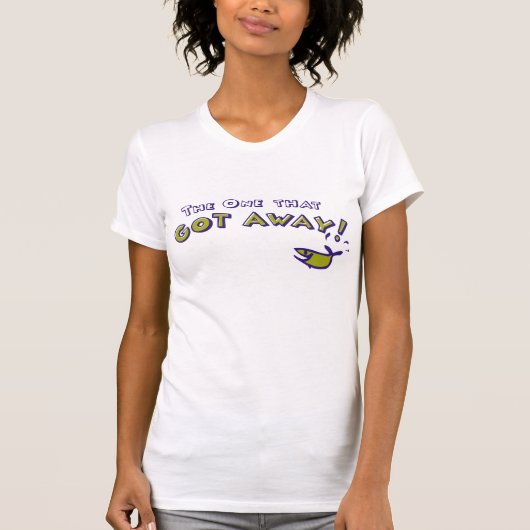 退職; 遠くに得た1つ Tシャツ (正面)
