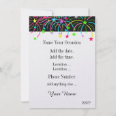 退職、離婚、無料で最後の2戻る参照 招待状 (裏面)