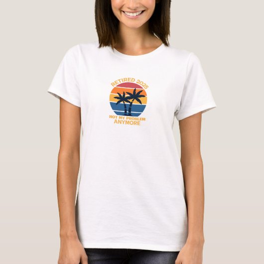 退職 Tシャツ (正面)