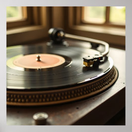 退色したレコード ポスター