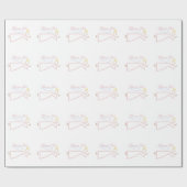 送られる天国 ラッピングペーパー (フラット)