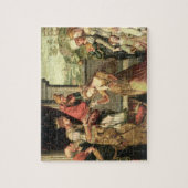 送られるHamanの王の前のAhasuerusエスター ジグソーパズル (縦)