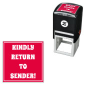 「送り主に戻って!」 ゴム印 セルフインキングスタンプ (インサイチュ)