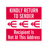 送り主に戻る"ゴム印 セルフインキングスタンプ (デザイン)