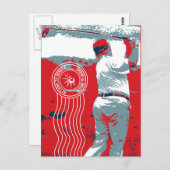 送り主への切札のリターン ポストカード (正面/裏面)