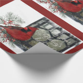 送り装置のチャーミングな休日の(鳥)ショウジョウコウカンチョウ ラッピングペーパー (角)