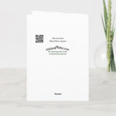 送り装置のハチドリは大事な行事を2596カスタマイズ カード (裏面)