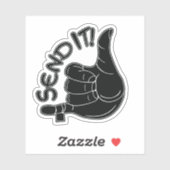 「送る」登山シール シール (シート)