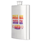 送信でチューンオンにする フラスク (左)