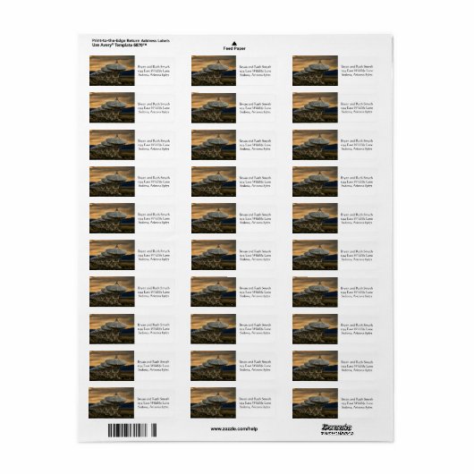 送信の検索 ラベル (フルシート)