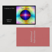 送信の水晶力 名刺 (正面/裏面)